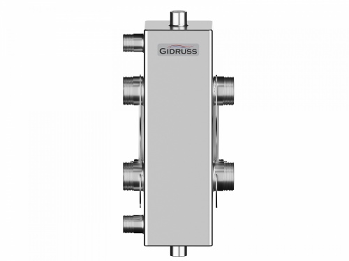 Гидравлический разделитель GRSS-100-32 (G 1¼″, корпус 100х100x3)